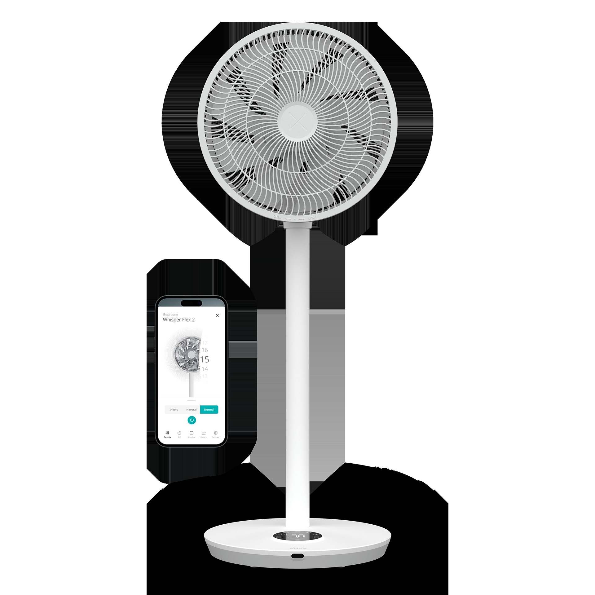 Duux Whisper Flex² Smart - Fluisterstille Staande Ventilator
