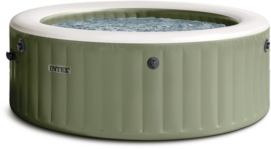 Opblaasbare SPA 196x71cm PureSpa Hydromassage Intex 28426 4 Personen NIEUW MODEL 2026 Groot thuis SPA met massage