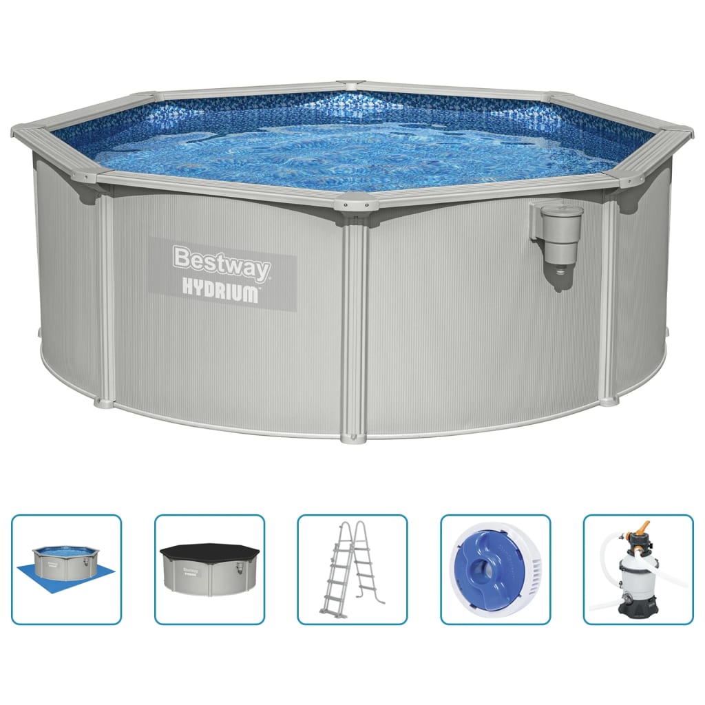 Bestway Framezwembad Hydrium bovengronds rond 360x120 cm