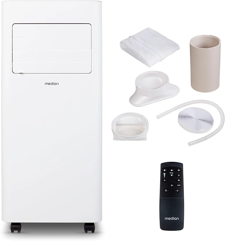 Medion E901 Mobiele Airco 9000 BTU 3-in-1 tot 32 m² met Raamafdichtingskit