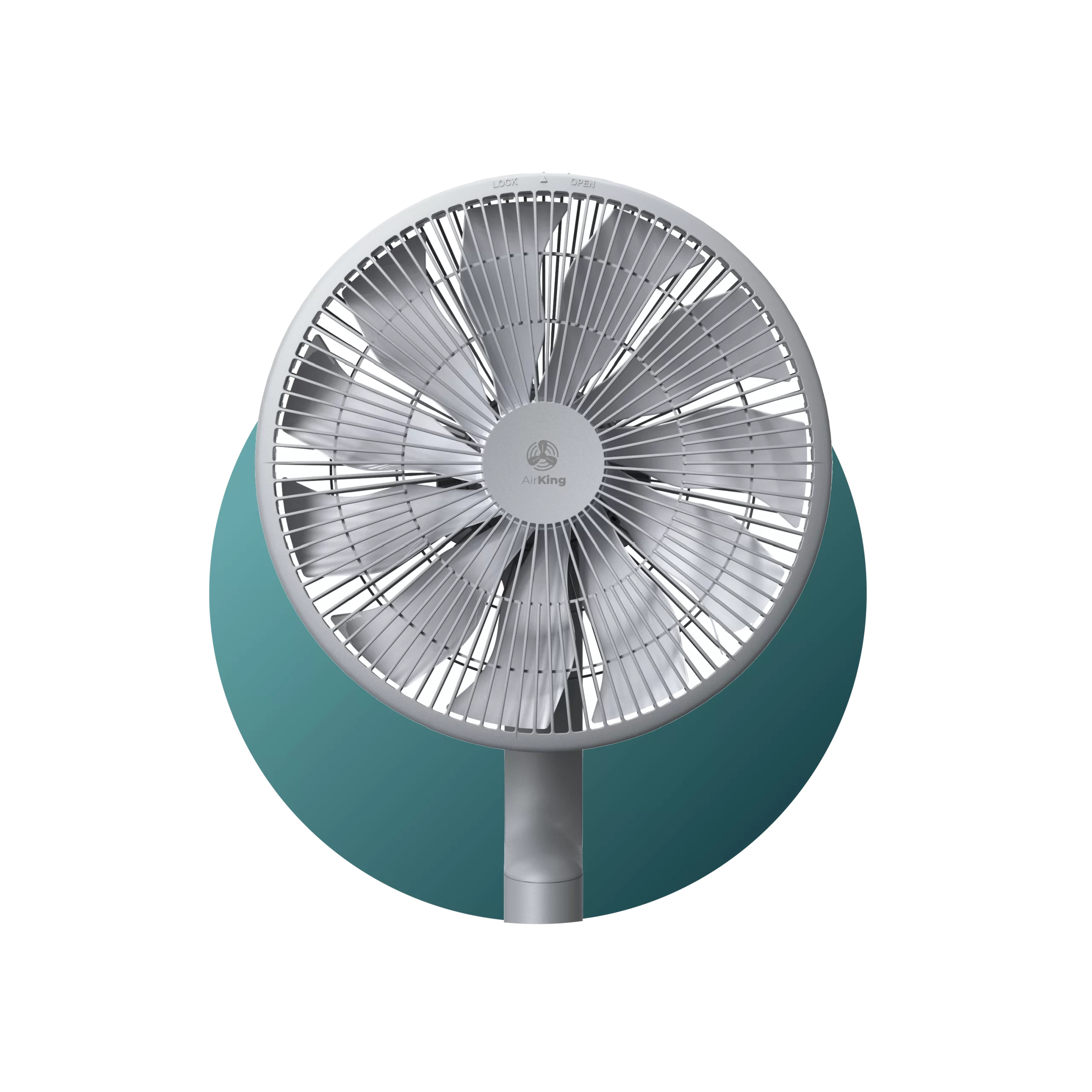AirKing Statiefventilator DC Motor 15 Snelheden In Hoogte Verstelbaar