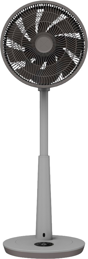 Duux Whisper 3 | Staande Ventilator DC-motor, 26 standen, 3D-oscillatie, App, Grijs