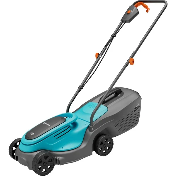 GARDENA Accugrasmaaier PowerMax 30/18V P4A Set (Zwart/turquoise, Incl. Li-Ion Accu 4,0Ah, POWER FOR ALL ALLIANCE)