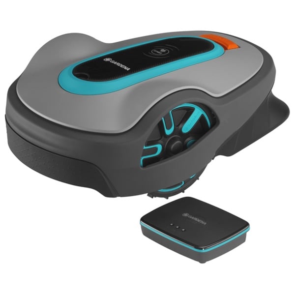 GARDENA Robotmaaier smart SILENO life, 750 m² Set (Grijs/turquoise)