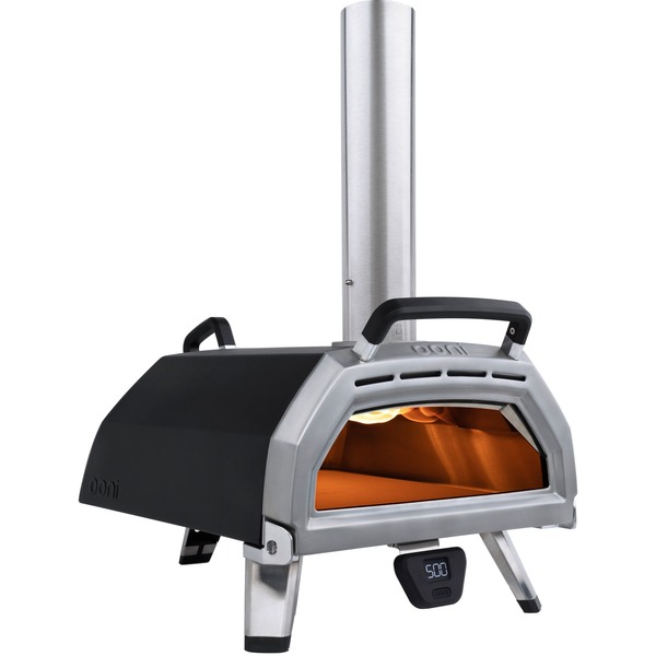 Ooni Karu 16 pizzaoven (Roestvrij staal/zwart)