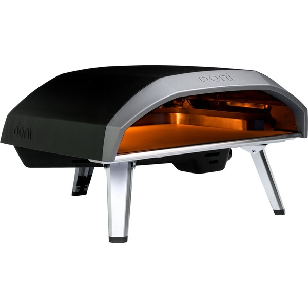 Ooni Koda 16 Gas Powered Pizzaoven (Zwart/roestvrij staal)