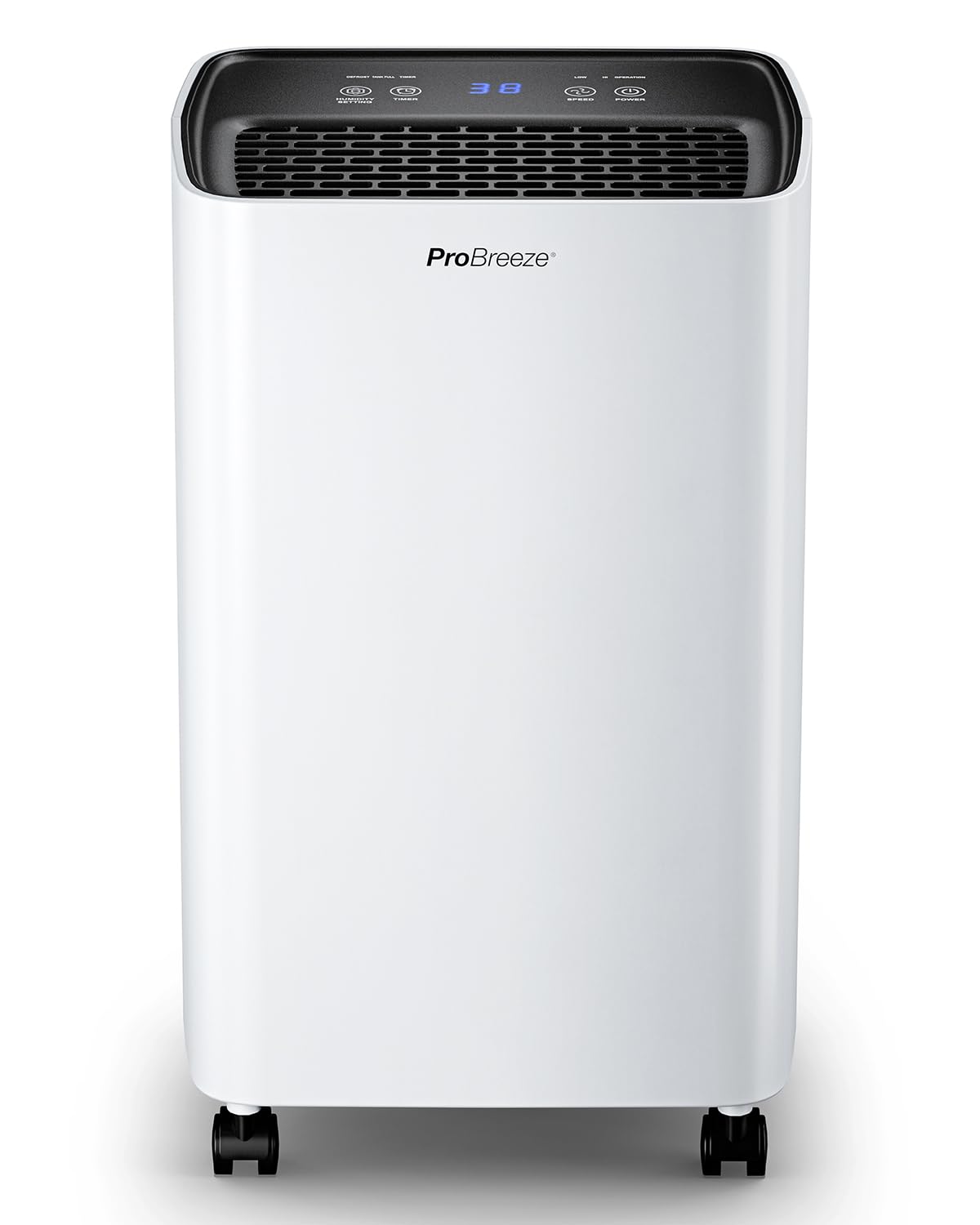 Pro Breeze PB-D-27 Luchtontvochtiger 12L/dag | Voor woonkamer, slaapkamer & kelder