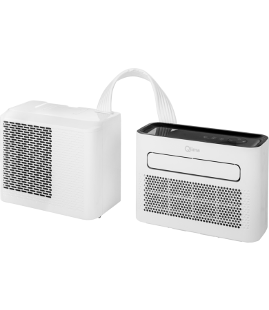 Qlima QsplitMini | Mini split airco met verwarming voor caravan, camper & vakantiewoning
