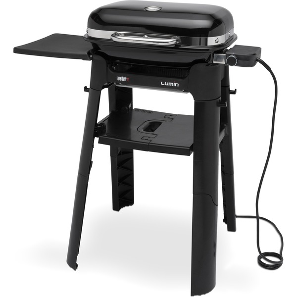 Weber Lumin Compact-elektrische barbecue met onderstel (Zwart)