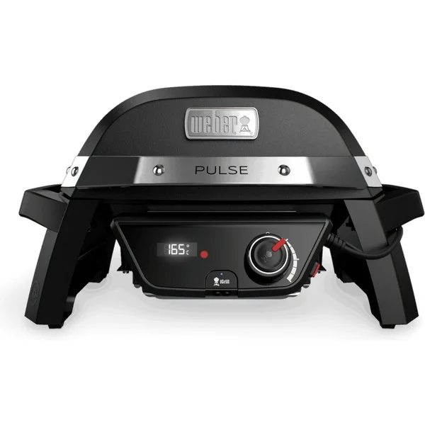 Weber Pulse 1000 elektrische barbecue (Zwart/zilver)
