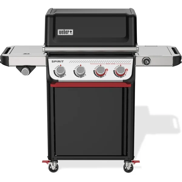 Weber Spirit EP-435 gasbarbecue (Zwart, 4 branders met extra zijbrander)